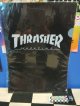 THRASHER　クリアファイル（ブラック×ホワイト）