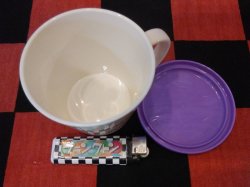 画像3: バーバパパ　フタ付きマグカップ（パープル）