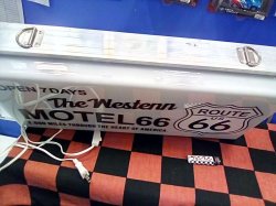 画像2: ルート66  LEDインポートサインボード