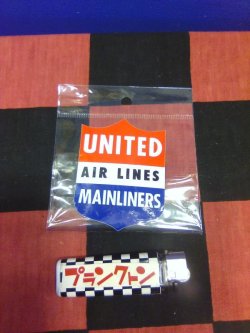 画像1: アメリカン　レーシング　ステッカー(United air lines/ユナイテッドエアライン)