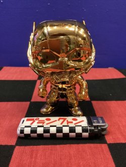 画像2: ファンコポップ！マーベルスタジオ１０周年記念ゴールドメタリック　ボビングヘッド　(ANT-MAN /アントマン）384