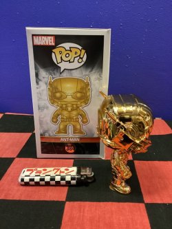 画像3: ファンコポップ！マーベルスタジオ１０周年記念ゴールドメタリック　ボビングヘッド　(ANT-MAN /アントマン）384