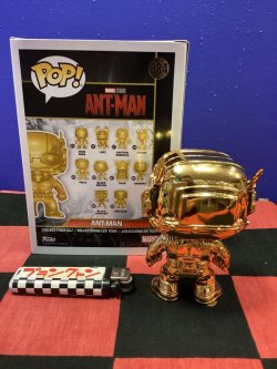 画像4: ファンコポップ！マーベルスタジオ１０周年記念ゴールドメタリック　ボビングヘッド　(ANT-MAN /アントマン）384