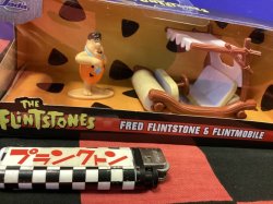 画像2: フリントストーン  ダイキャストカー ミニカー FRED FLINTSTONE & FLINTMOBILE