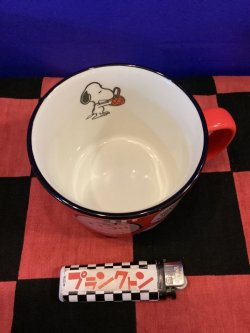 画像4: スヌーピー　カラーマグ（PEANUTS/レッド）