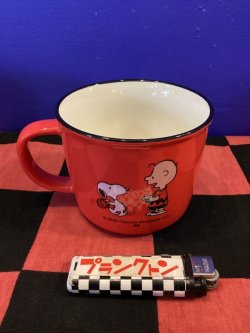 画像3: スヌーピー　カラーマグ（PEANUTS/レッド）