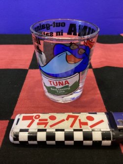 画像1: ミニグラス　ヴィンテージ風ショットグラス（TUNA）