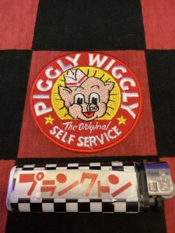 画像1: ワッペン　piggly wiggly (ピグリーウィグリー)