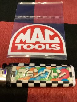 画像1: アメリカン　レーシング　ステッカー(Mac tools/マックツールズ/ロゴ)