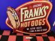 アンティークエンボスプレート（FRANK’s  HOT DOGS　ホットドッグ）ＨＬＨＴ22057A