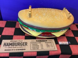 画像6: ハンバーガーシェルフ　ウォールシェルフ　（ハンバーガー）