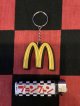 マクドナルド　ラバーキーホルダー　（ロゴマーク）