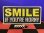 画像1: バイカーサインプレート ミニエンボスプレート (SMILE) (1)