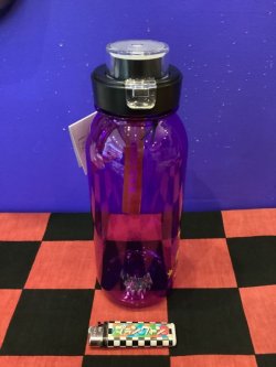 画像2: ディズニー　ドリンクボトル　L　ネックストラップ付き　（ドナルド/パープル）