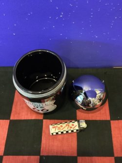 画像5: ドームアッシュトレイ　灰皿（ルート66/ブラック）