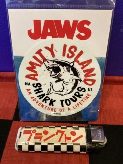 画像1: JAWS ジョーズ　ステッカー(ダイカット/014)