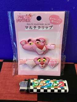 画像1: ピンクパンサー　2Pマルチクリップ　ヘアクリップ