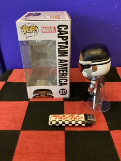 画像2: ファンコポップ！マーベル　ボビングヘッド（CAPTAIN  AMERICA）817 プロテクトケース付き