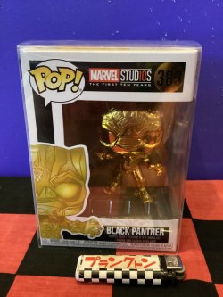 画像6: ファンコポップ！マーベル　ボビングヘッド（BLACK PANTHER/ゴールド）383 プロテクトケース付き