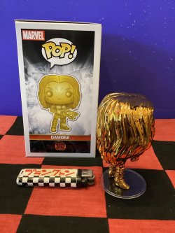 画像3: ファンコポップ！マーベル　ボビングヘッド（GAMORA/ゴールド）382 プロテクトケース付き