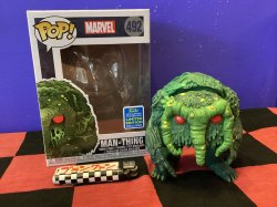 画像1: ファンコポップ！マーベル　ボビングヘッド（MAN-THING）492 プロテクトケース付き 限定版