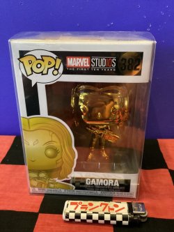 画像6: ファンコポップ！マーベル　ボビングヘッド（GAMORA/ゴールド）382 プロテクトケース付き