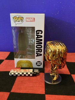 画像5: ファンコポップ！マーベル　ボビングヘッド（GAMORA/ゴールド）382 プロテクトケース付き