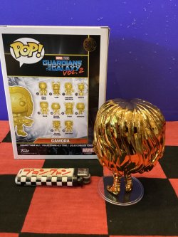 画像4: ファンコポップ！マーベル　ボビングヘッド（GAMORA/ゴールド）382 プロテクトケース付き