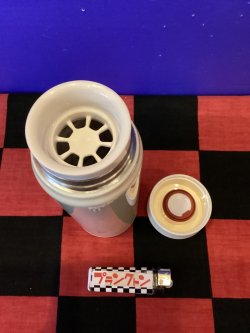 画像3: ベイマックス　ステンレス製携帯用まほうびん　ステンレスボトル　水筒（ベイマックス＆モチ/クリーム）