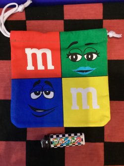 画像1: M＆M'S　巾着　（エムアンドエムズ）