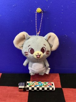 画像1: トム&ジェリー　ぬいぐるみマスコット　ぬいぐるみキーホルダー　 (ひらがな/たふぃー/のーまる/タフィー)