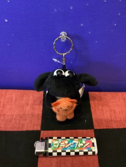 画像1: ひつじのショーン　10cmぬいぐるみキーリング（ティミー　くまのぬいぐるみ）