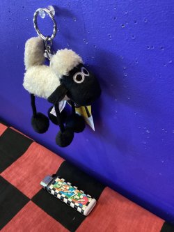 画像2: ひつじのショーン　10cmぬいぐるみキーリング（ショーン　スタンディング）