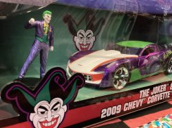 画像2: ジョーカー6　ダイキャストカー フィギュア付き(2009CHEVY CORVETTE STINGRAY/ JADATOYS社製)