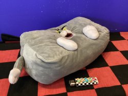 画像2: トム&ジェリー　ぬいぐるみティッシュカバー（ファニーアート/トム）