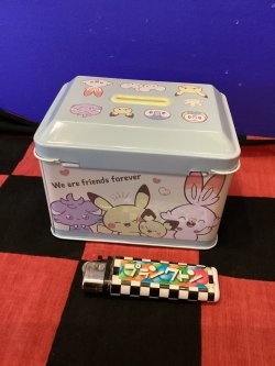 画像5: ポケットモンスター　ポケモン　カギ付き缶バンク(アップ)