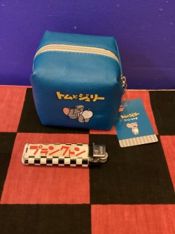 画像2: トム＆ジェリー　ミニスクエアポーチキーホルダー（ひらがな　ブルー）