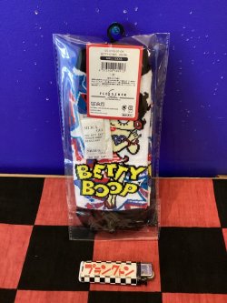 画像2: ベティ　靴下(USA スター　Ｗ　BK）べ05