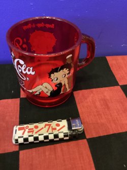 画像2: ミルキースタッキングマグカップ（クリアーレッド　ベティ） 