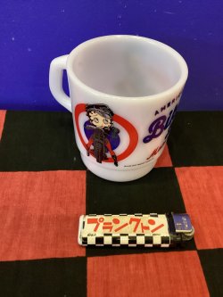 画像2: ミルキースタッキングマグカップ（ベティ　ホワイト　バイク） 