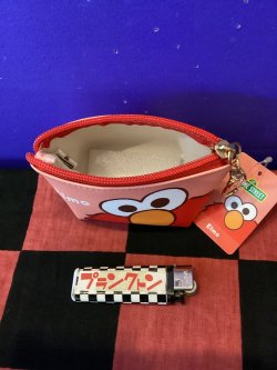画像3: セサミストリート　三角ミニポーチ（エルモ）
