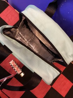 画像4: ボーリングバッグ風　保冷ランチバッグ（ベティ　ダイナー　クリームグリーン）