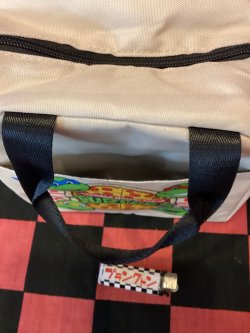画像2: ボーリングバッグ風　保冷ランチバッグ（タートルズ　ベージュ）