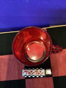 画像3: ミルキースタッキングマグカップ（クリアーレッド　ベティ） 