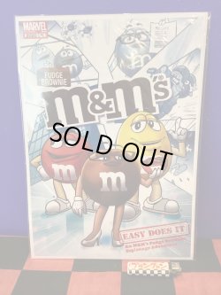 画像1: m&m's　キャラクターポスター（EASY DOES IT）