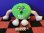 画像1: m&ms　プラッシュドール　ぬいぐるみ（グリーン） (1)