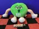 m&ms　プラッシュドール　ぬいぐるみ（グリーン）