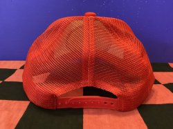 画像2: メッシュワッペンキャップ（STP/レッド）