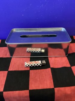 画像2: マーキュリー　ティッシュボックス（メタリックシルバー）