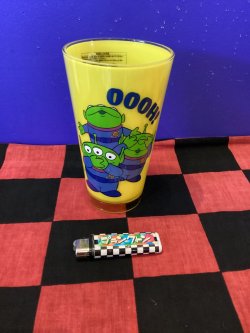 画像1: トイストーリー　アクリルタンブラー　(エイリアン/イエロー)
